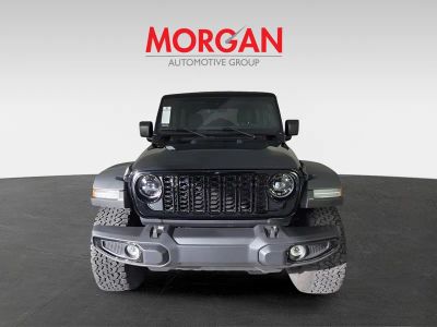 2025 Jeep Wrangler — rear three-quarter view