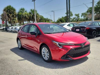 2026 Toyota Corolla Hatchback — rear three-quarter view