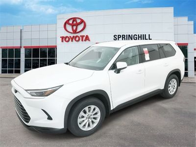2026 Toyota Grand Highlander XLE — front three-quarter view