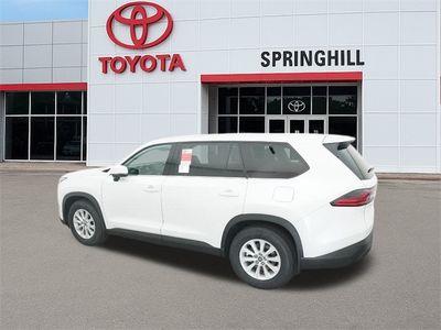 2026 Toyota Grand Highlander — interior view