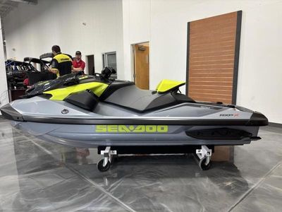 2025 Sea-Doo RXP-X 325 Tech, BRP Premium A, iBR Ice Metal / Manta Green - Photo 8