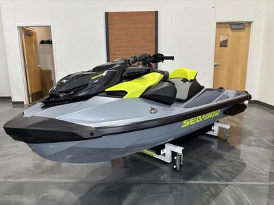 2025 Sea-Doo RXP-X 325 Tech, BRP Premium A, iBR Ice Metal / Manta Green - Photo 1