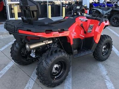 2026 Polaris Sportsman Touring 570 — engine compartment view