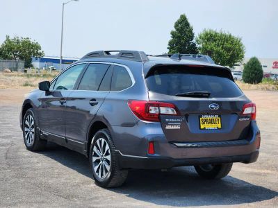 2016 Subaru Outback — rear three-quarter view