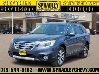 2016 Subaru Outback 2.5i Limited in Gray — front three-quarter view