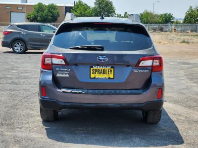 2016 Subaru Outback — interior view