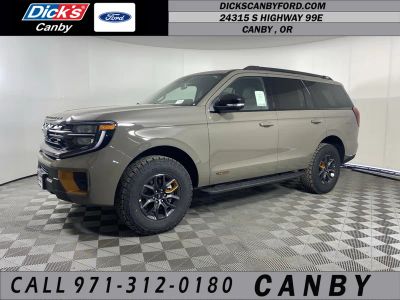 2026 Ford Expedition Tremor in Marsh Gray — front three-quarter view