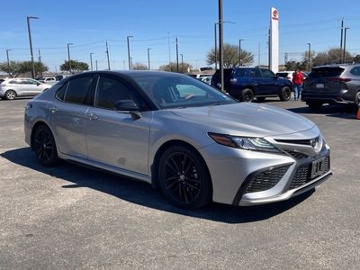 2024 Toyota Camry — rear three-quarter view