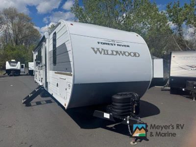 2026 Forest River RV Wildwood 27RK — front three-quarter view