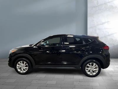 2019 Hyundai Tucson — rear three-quarter view