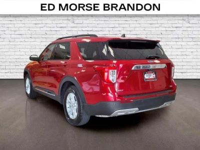 2023 Ford Explorer — rear three-quarter view