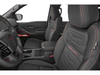 2026 Nissan Frontier — engine compartment view