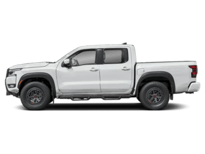2026 Nissan Frontier — rear three-quarter view