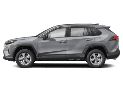 2024 Toyota RAV4 — rear three-quarter view
