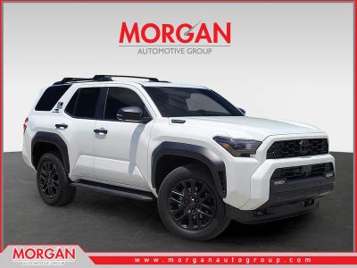 2025 Toyota 4Runner Hybrid TRD Off Road Premium in Ice — front three-quarter view