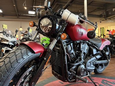 2025 Indian Motorcycle Scout Bobber Limited +Tech Sunset Red Smoke - Photo 5