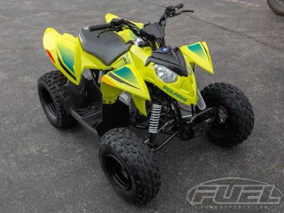 2026 Polaris® Outlaw 110 EFI — front three-quarter view