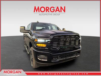 2026 Ram 2500 Big Horn in Diamond Black Crystal Pearlcoat — front three-quarter view