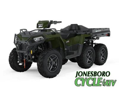 2025 Polaris® Sportsman 6X6 570 — front three-quarter view
