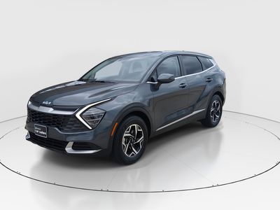2025 Kia Sportage — rear three-quarter view