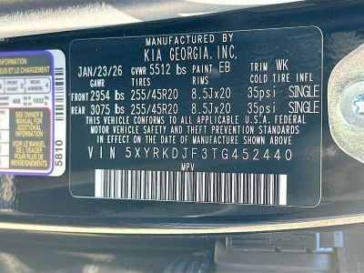 2026 Kia Sorento — photo 34 view