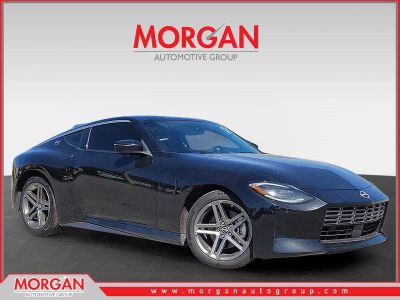2024 Nissan Z Sport in Black Diamond Pearl — front three-quarter view
