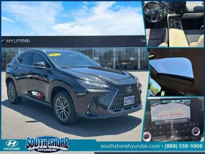 2024 Lexus NX 350 Premium in Caviar — front three-quarter view