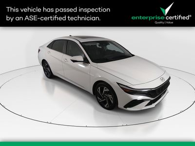 2024 Hyundai Elantra Limited IVT — front three-quarter view