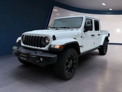 2024 Jeep Gladiator Nighthawk in White — front three-quarter view