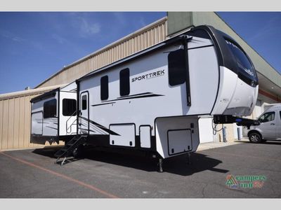 2026 Venture RV SportTrek Touring Edition — front three-quarter view