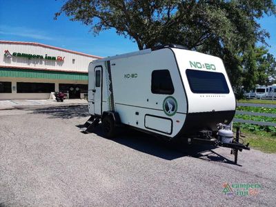 2019 Forest River RV No Boundaries — front three-quarter view