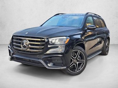 2026 Mercedes-Benz GLS 450 GLS 450 4MATIC &reg; SUV in Obsidian Black — front three-quarter view