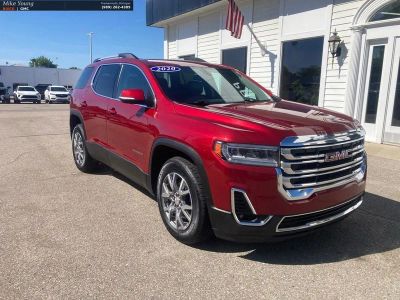 2020 GMC Acadia — rear three-quarter view