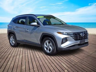 2024 Hyundai Tucson — rear three-quarter view