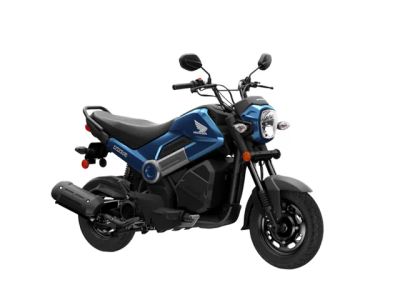 2026 Honda® Navi Blue Metallic — front three-quarter view
