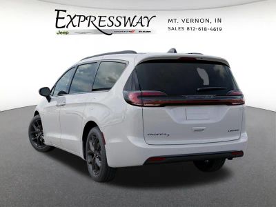 2027 Chrysler Pacifica — rear three-quarter view
