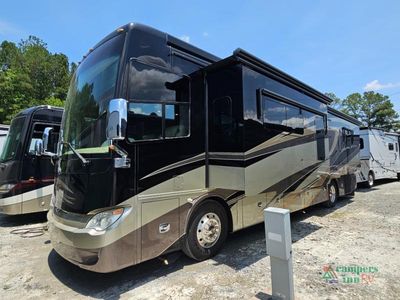 2015 Tiffin Motorhomes Allegro Bus — rear three-quarter view