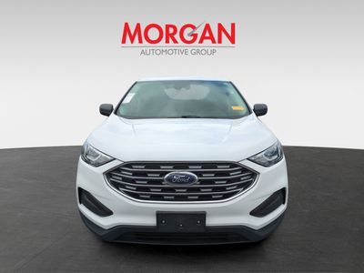 2021 Ford Edge — rear three-quarter view