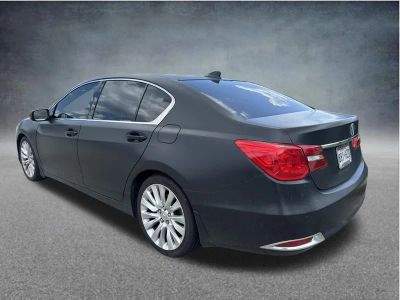 2014 Acura RLX — rear three-quarter view
