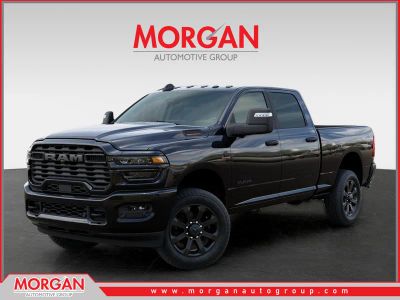 2026 Ram 2500 Big Horn in Black — front three-quarter view