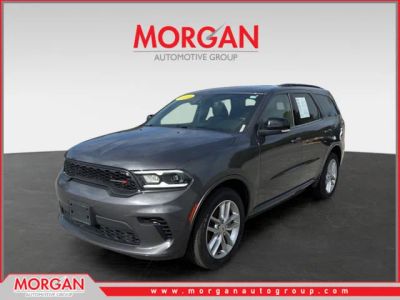 2024 Dodge Durango GT Plus in Gray — front three-quarter view