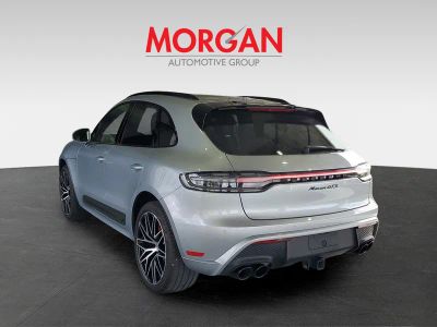 2022 Porsche Macan — rear three-quarter view