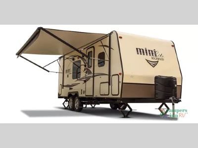 2017 Forest River RV Rockwood Mini Lite — front three-quarter view