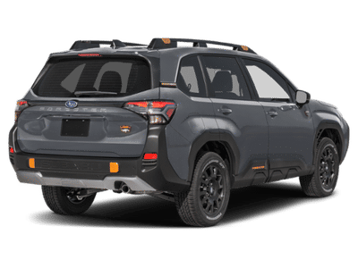 2026 Subaru Forester — rear three-quarter view