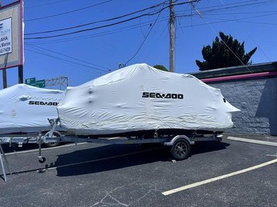 2025 Sea-Doo Switch Fish 18 - 230 hp Galvanized — side profile view