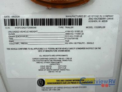 2026 Keystone RV Cougar Half-Ton - Photo 33