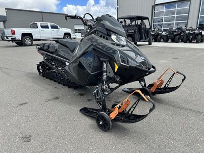 2025 Polaris 850 RMK KHAOS 155 Shadow Gray / Gloss Black - Photo 1