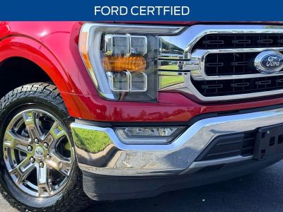 2021 Ford F-150 — rear three-quarter view