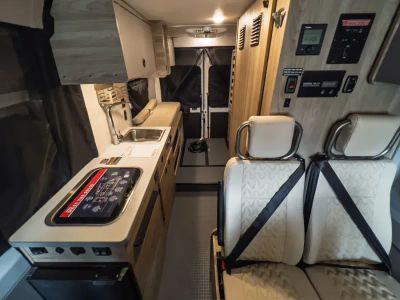 2026 Winnebago SOLIS — engine compartment view
