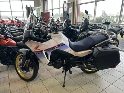 2025 Honda® Transalp — front three-quarter view